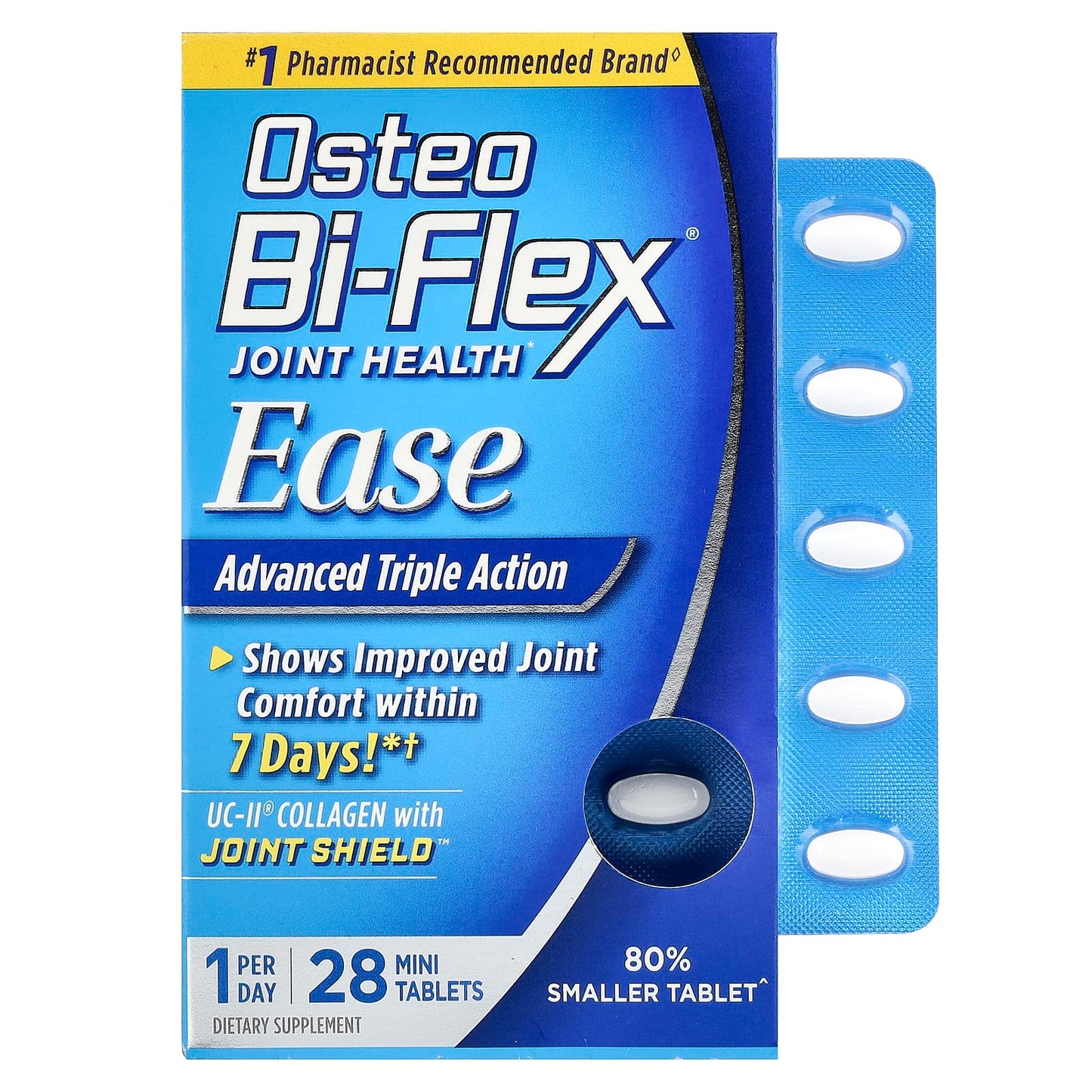 Osteo Bi-Flex, Joint Health, Ease, Advanced Triple Action, 28 Mini Tablets - Image 1