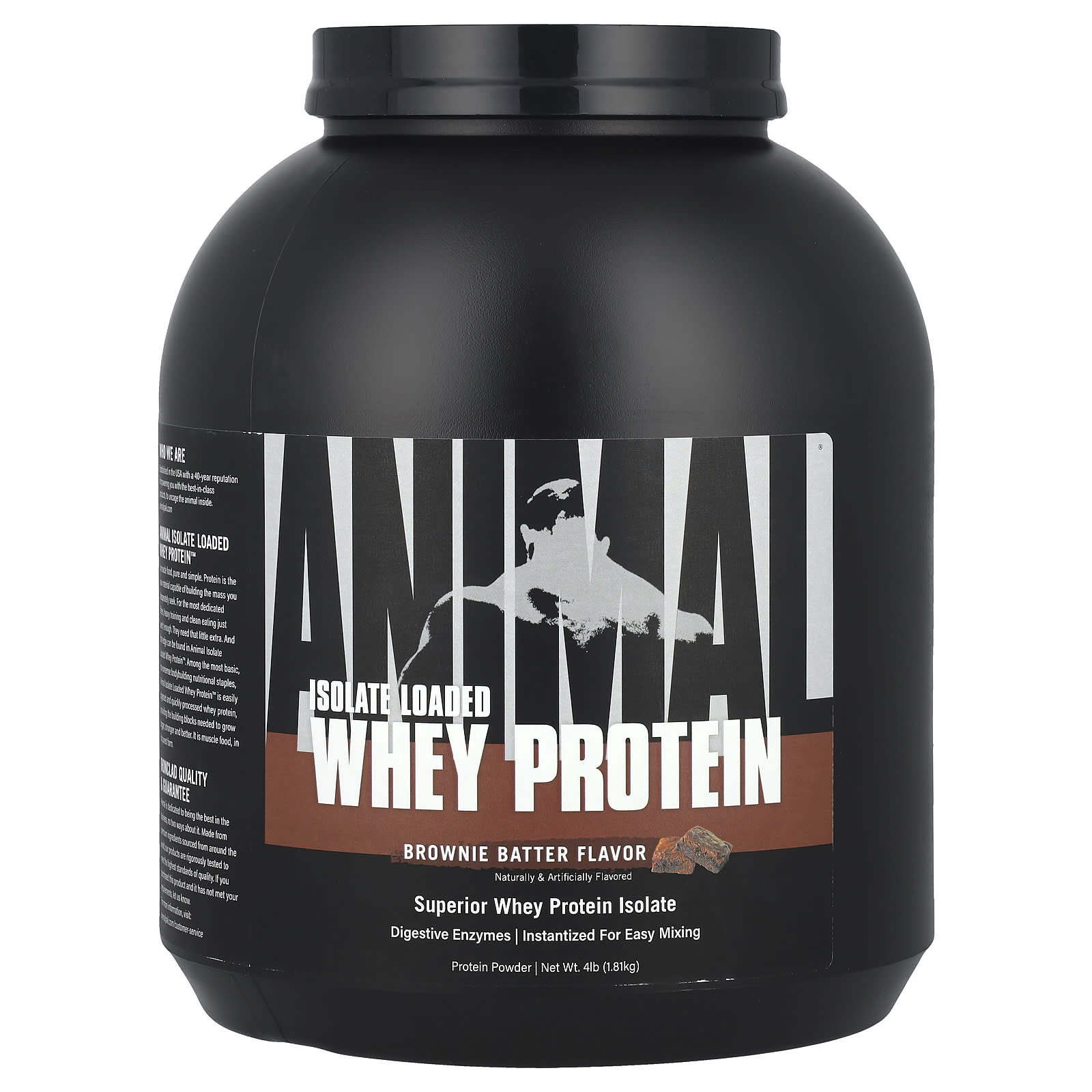 Maximize Muscle Growth with Animal Isolate Loaded Whey Protein - 4 lb - Image 1