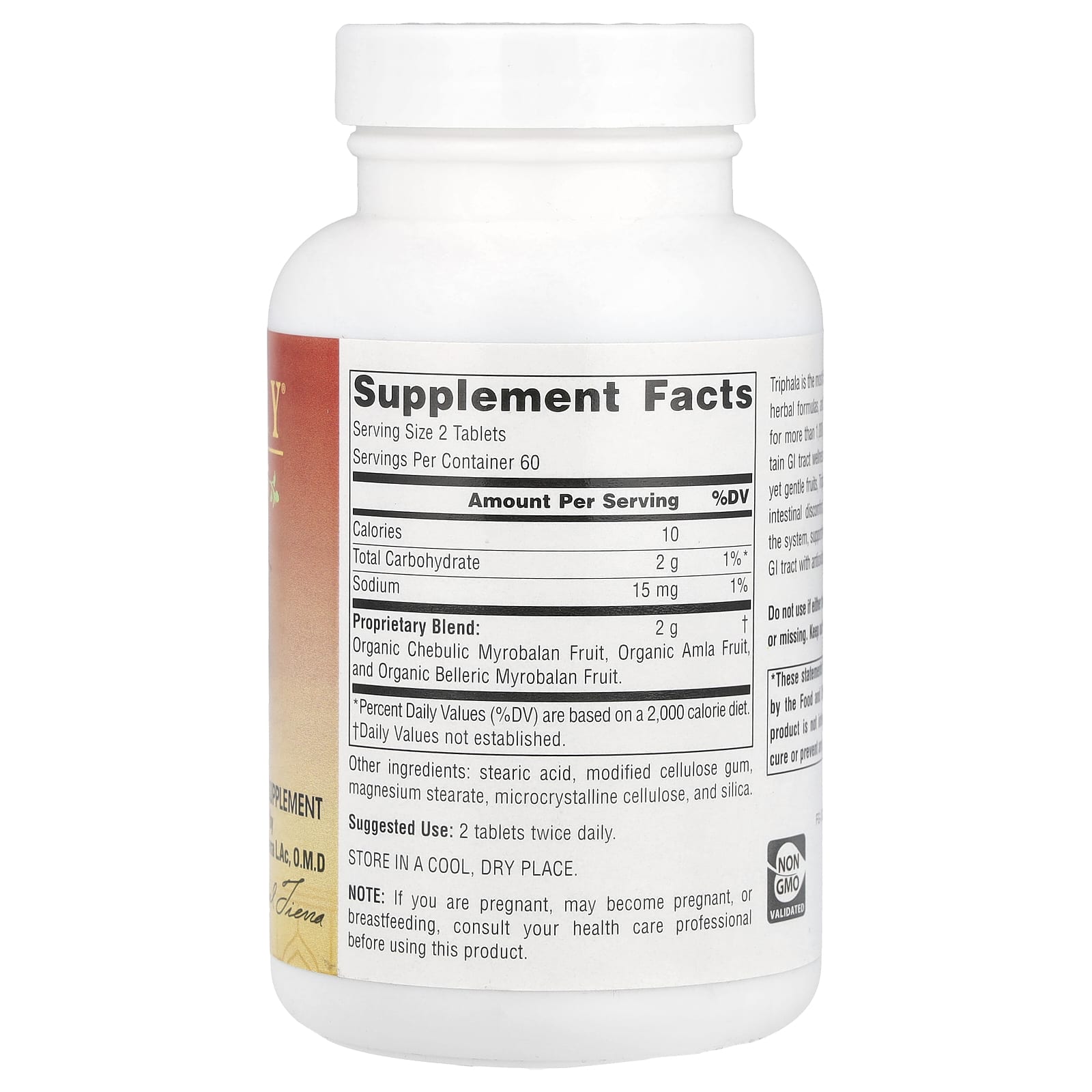 Planetary Herbals, Ayurvedics, Triphala, 120 Tablets (1,000 mg Per Tablet) - Image 2