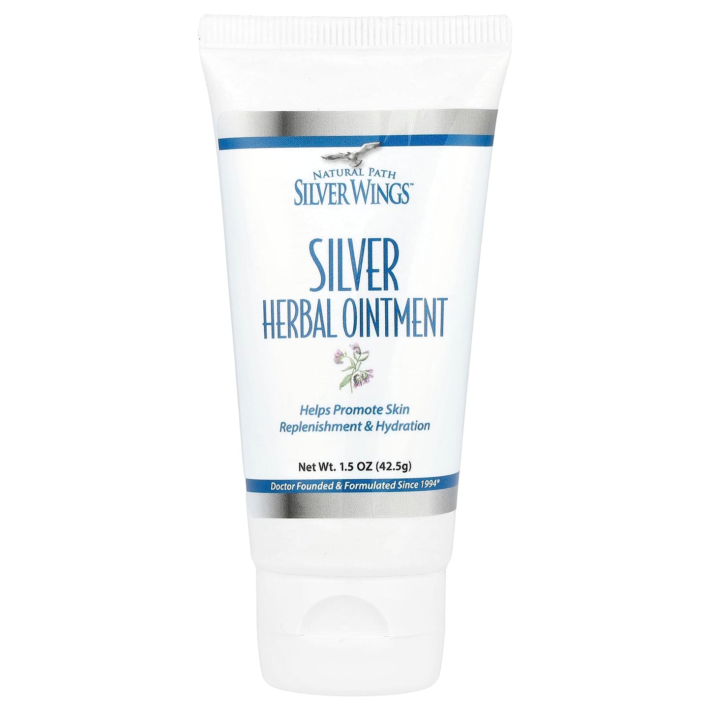 Natural Path Silver Wings, Silver Herbal Ointment, 1.5 oz (42.5 g) - Image 1