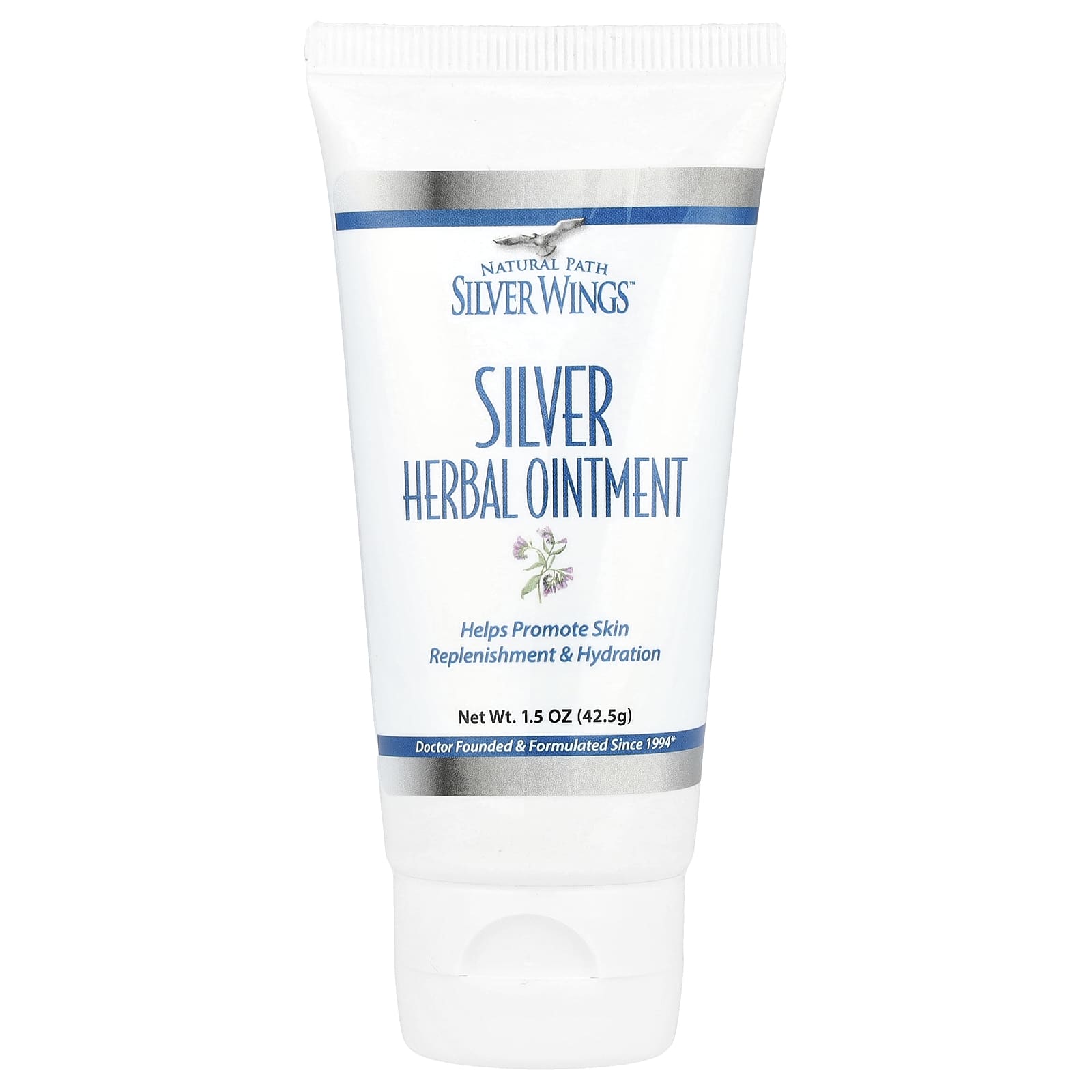 Natural Path Silver Wings, Silver Herbal Ointment, 1.5 oz (42.5 g) - Image 1