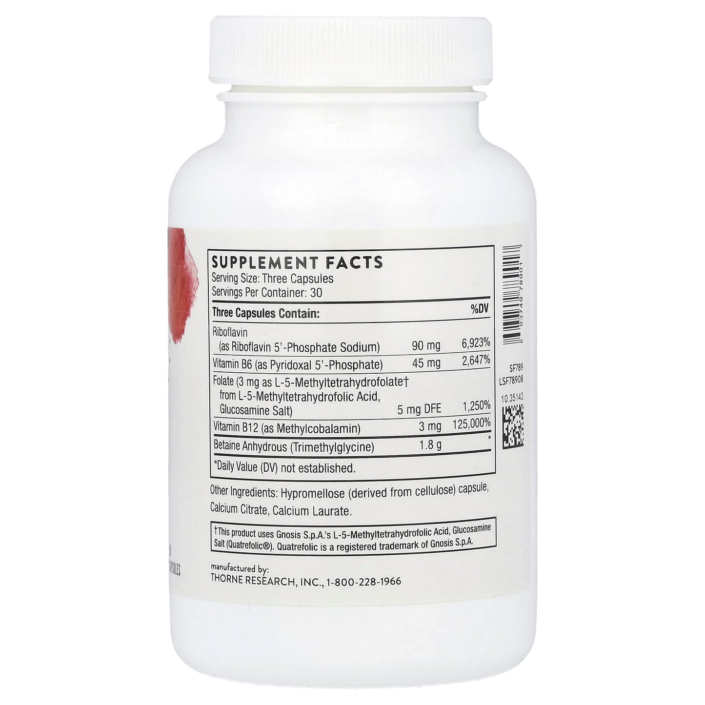 Thorne, Methyl-Guard Plus®, 90 Capsules - Image 2