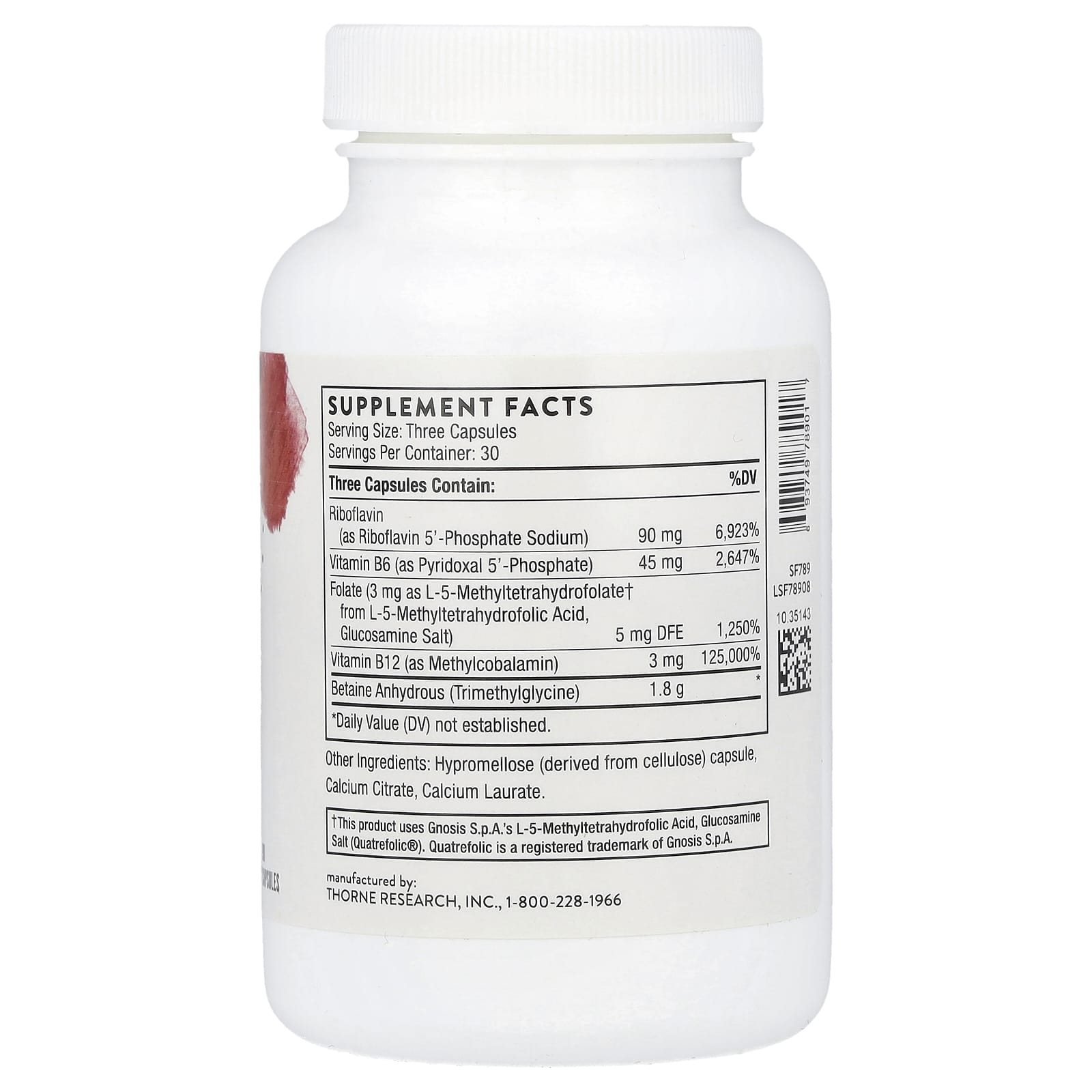 Thorne, Methyl-Guard Plus®, 90 Capsules - Image 2