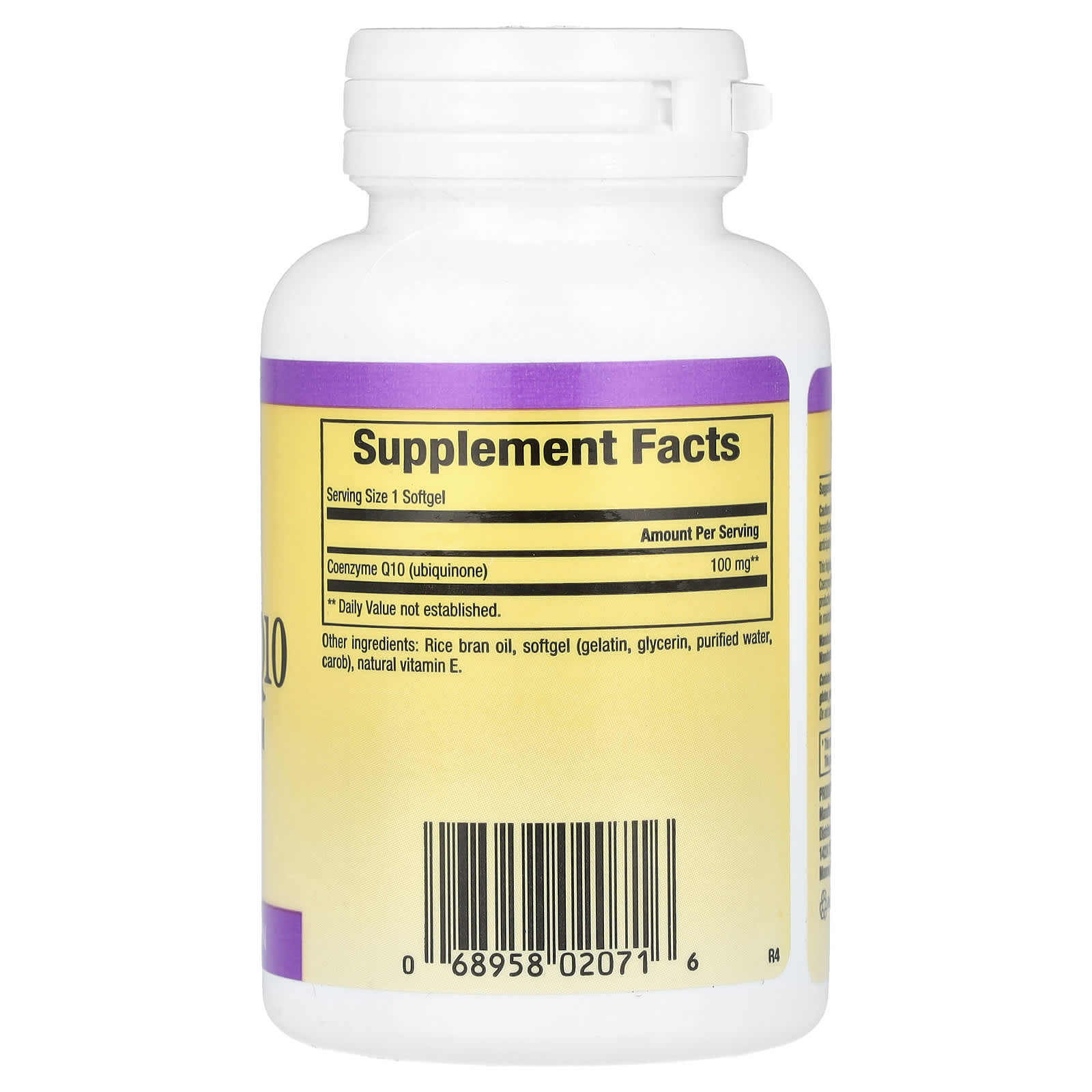 Natural Factors, Coenzyme Q10, 100 mg, 60 Softgels - Image 2