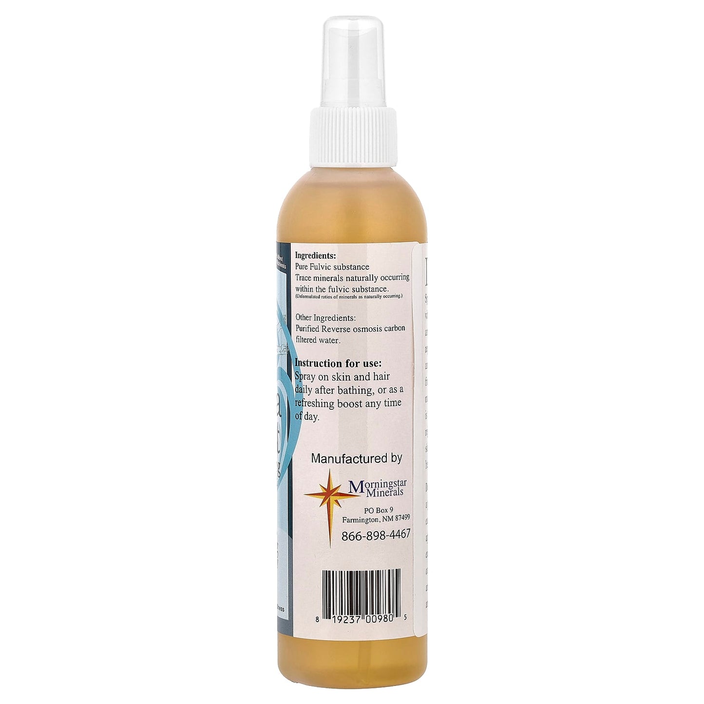 Morningstar Minerals, Derma Boost, Rejuvenating Spray Mist, 8 fl oz - Image 2