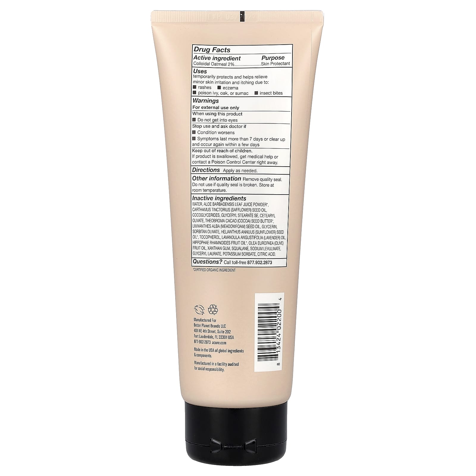Soothe Sensitive Skin with Acure's Calming Lotion - Image 2