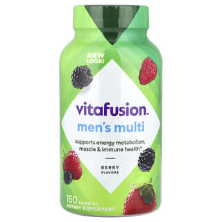 Men's Multi Gummies for Energy Metabolism & Immune Health - 150 Gummies