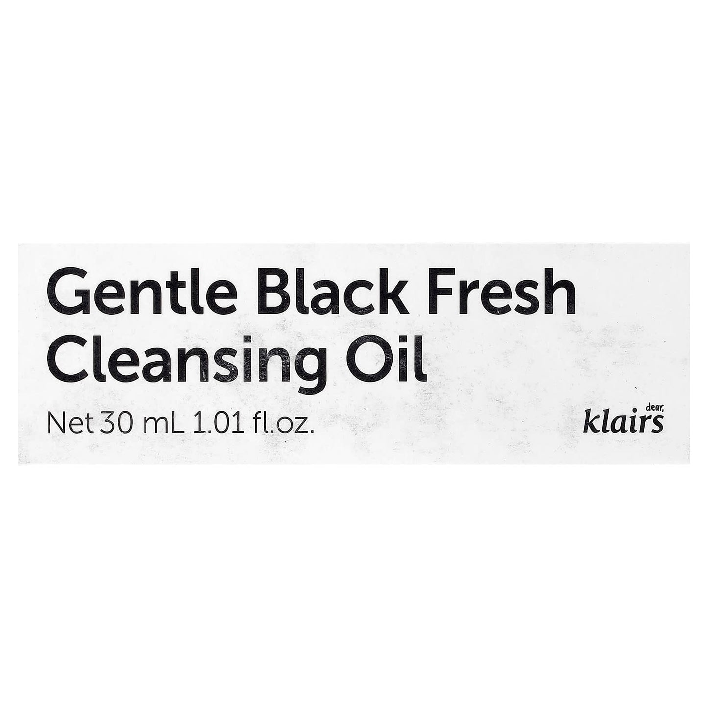 <span>Dear, Klairs Gentle Black Fresh Cleansing Oil, 1.01 fl oz (30 ml)</span> - Image 2