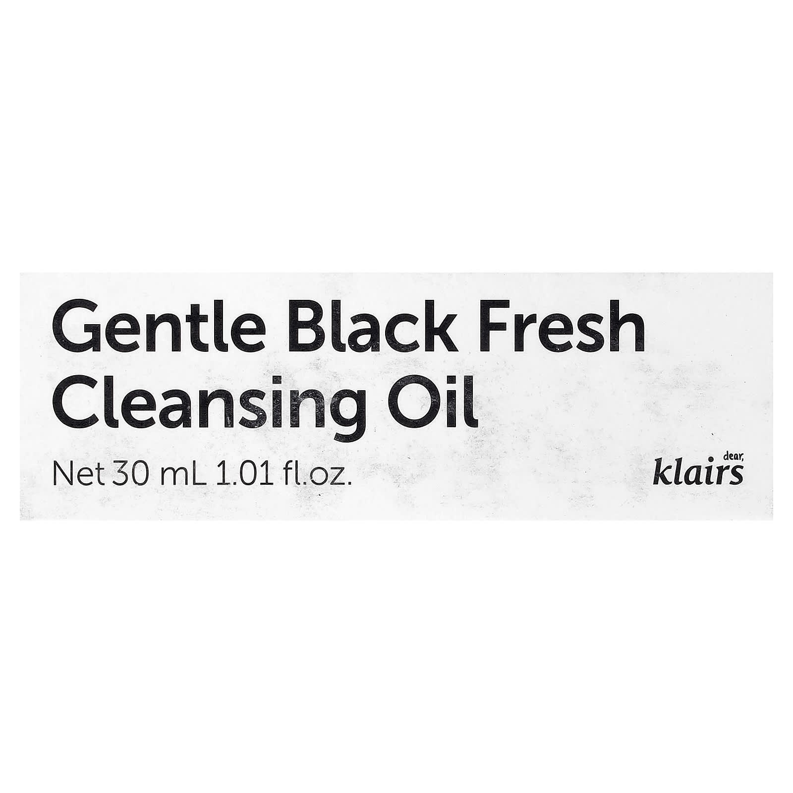 <span>Dear, Klairs Gentle Black Fresh Cleansing Oil, 1.01 fl oz (30 ml)</span> - Image 2