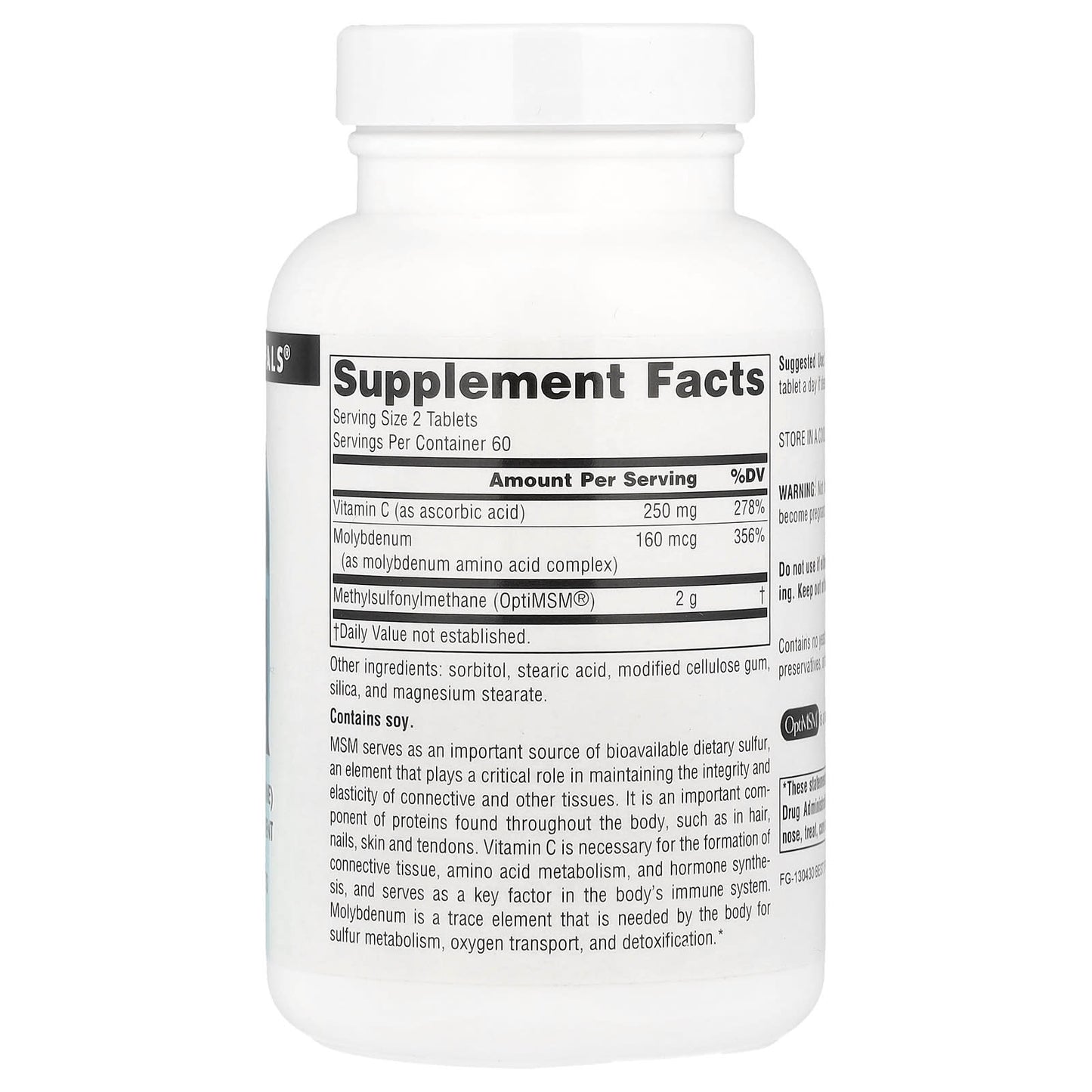 Source Naturals, MSM, 120 Tablets