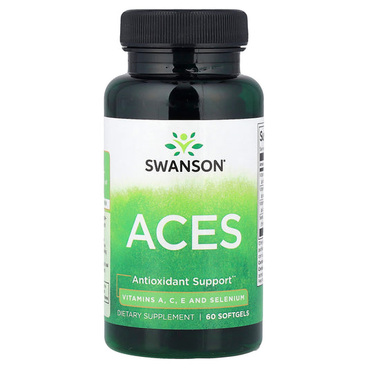 Swanson, ACES, 60 Softgels - Image 1
