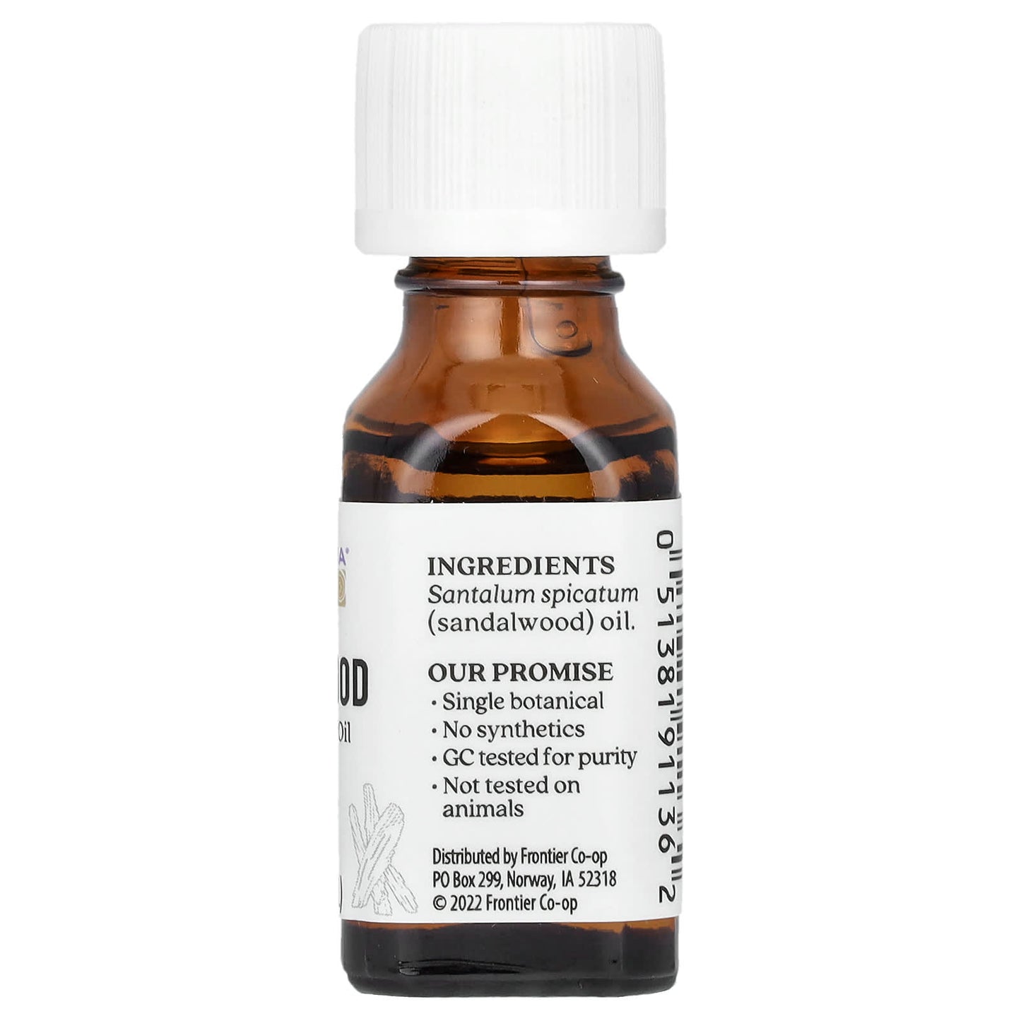 Aura Cacia Sandalwood Essential Oil for Calming and Focus - Image 2
