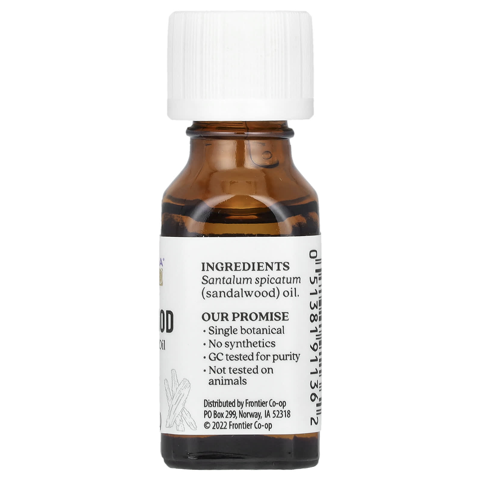 Aura Cacia Sandalwood Essential Oil for Calming and Focus - Image 2
