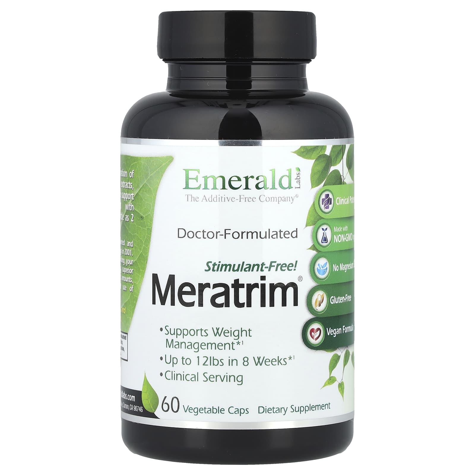 Emerald Laboratories Meratrim Stimulant Free Weight Loss Capsules - Image 1