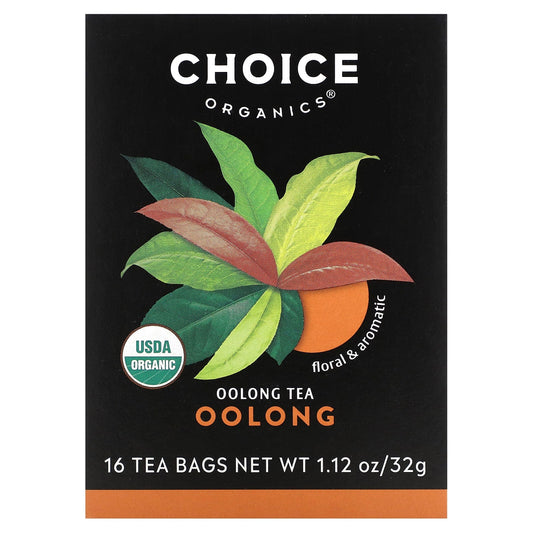 Choice Organic Oolong Tea | 16 Tea Bags | USDA Organic - Image 1