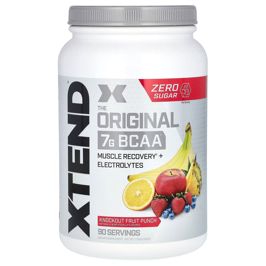 XTEND, The Original 7G BCAA, Knockout Fruit Punch, 2.58 lb (1.17 kg) - Image 1