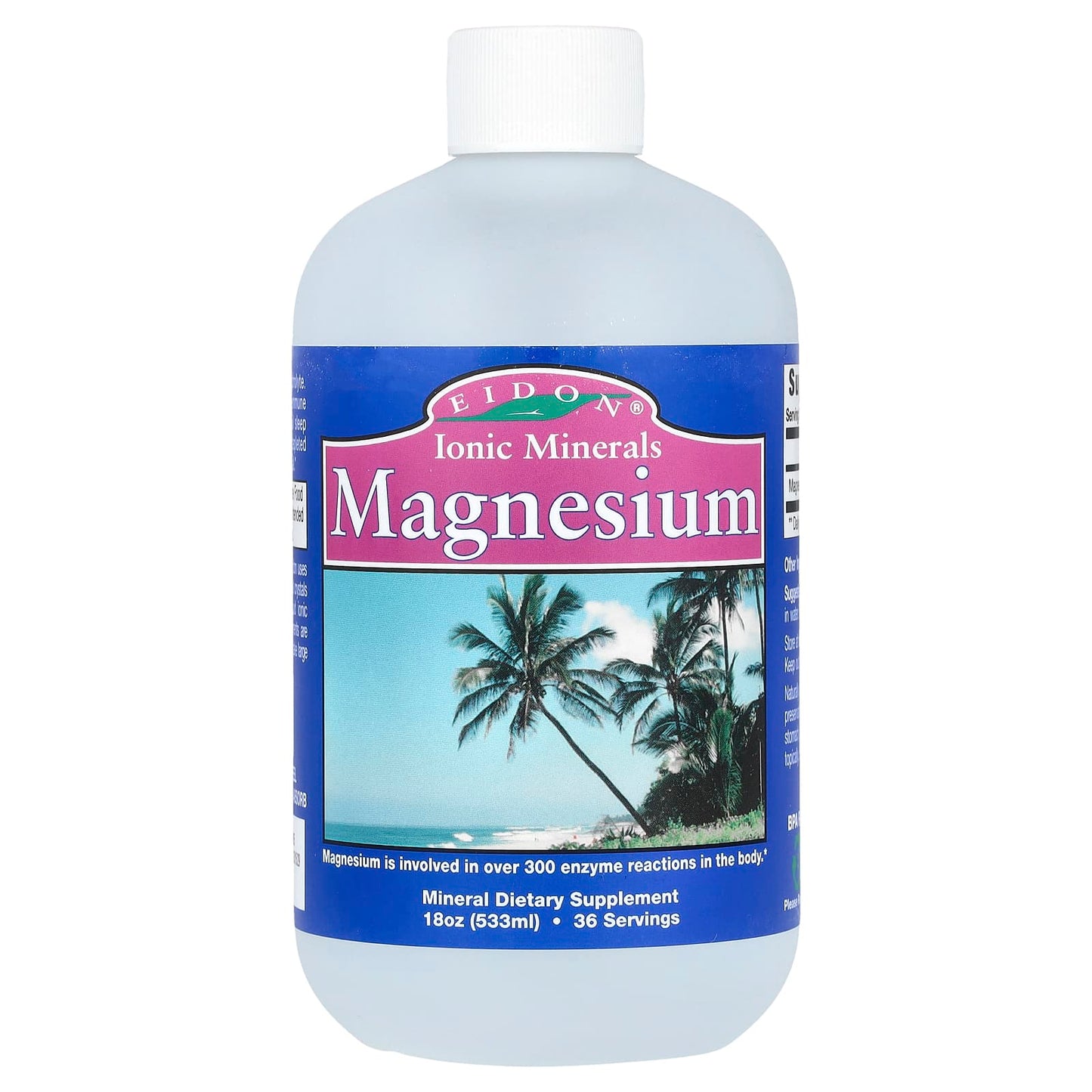 Eidon Ionic Magnesium, 18 oz, 100% Bioavailable, Vegan, Gluten-Free - Image 1
