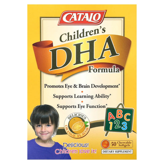 CATALO Children's DHA Formula with Orange Flavor (60 Softgels) - Image 1