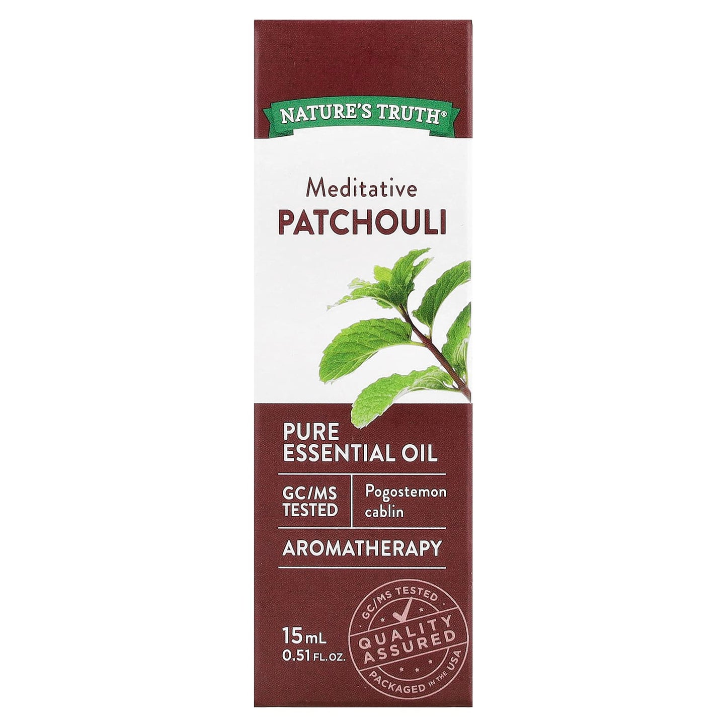 Nature's Truth, Pure Essential Oil, Meditative Patchouli , 0.51 fl oz (15 ml) - Image 2