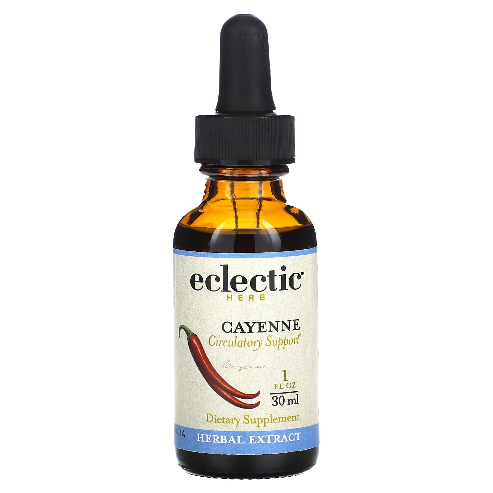 Cayenne Extract Circulatory Support 250mg 30ml - Image 1