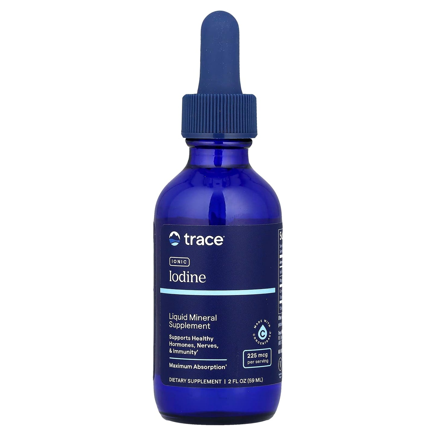 Trace, Ionic Iodine Liquid, 2 fl oz (59 ml) - Image 1
