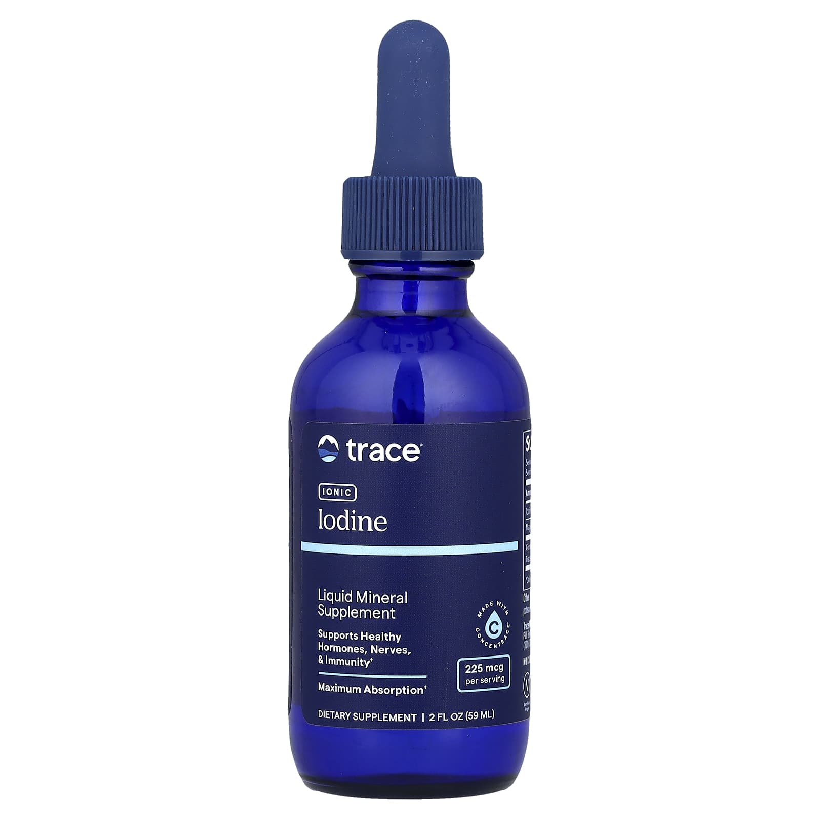 Trace, Ionic Iodine Liquid, 2 fl oz (59 ml) - Image 1