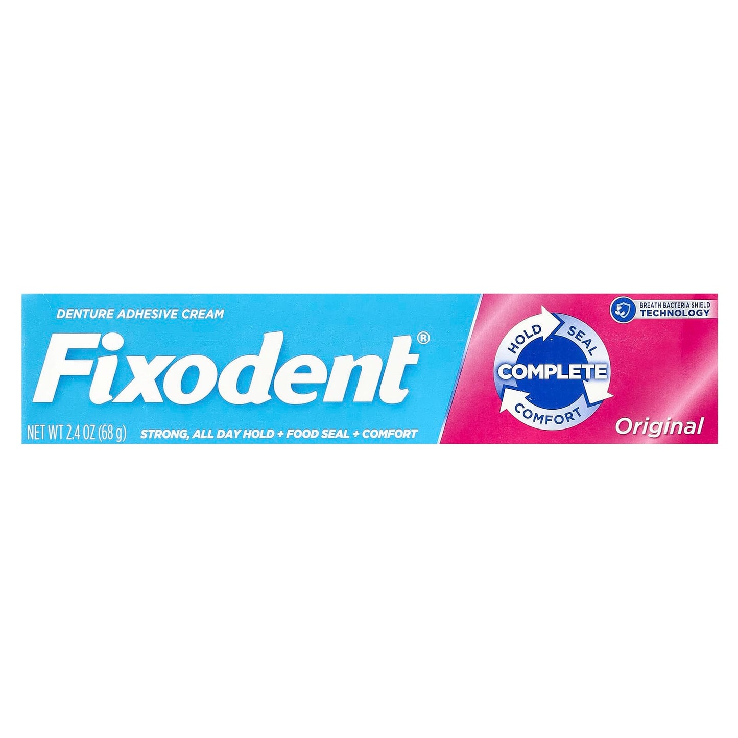 Fixodent Original Denture Adhesive Cream 2.4 oz - Image 2