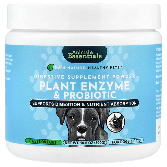 Support Your Pet's Digestive Health with Plant Enzyme & Probiotic Supplement - Image 1