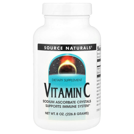 Source Naturals, Vitamin C, 8 oz (226.8 g) - Image 1