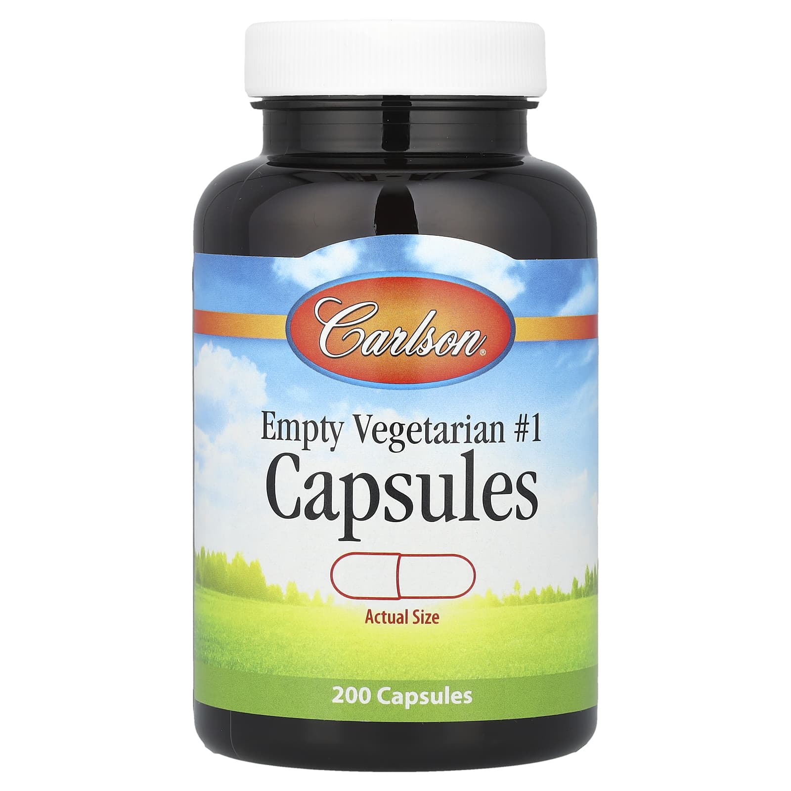Empty Vegetarian Capsules by Carlson - Create Your Blend - Image 1
