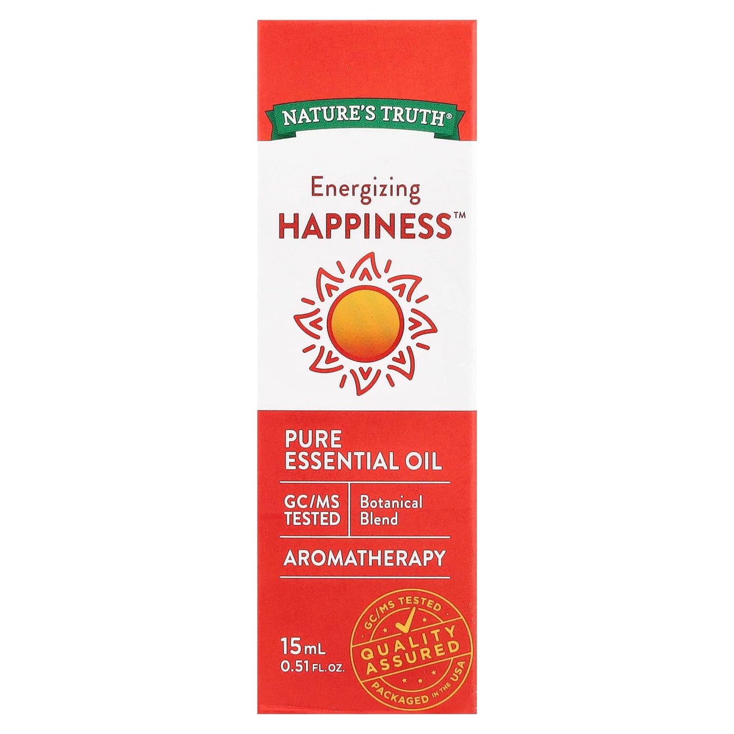 Nature's Truth, Pure Essential Oil, Energizing Happiness™, 0.51 fl oz (15 ml) - Image 2