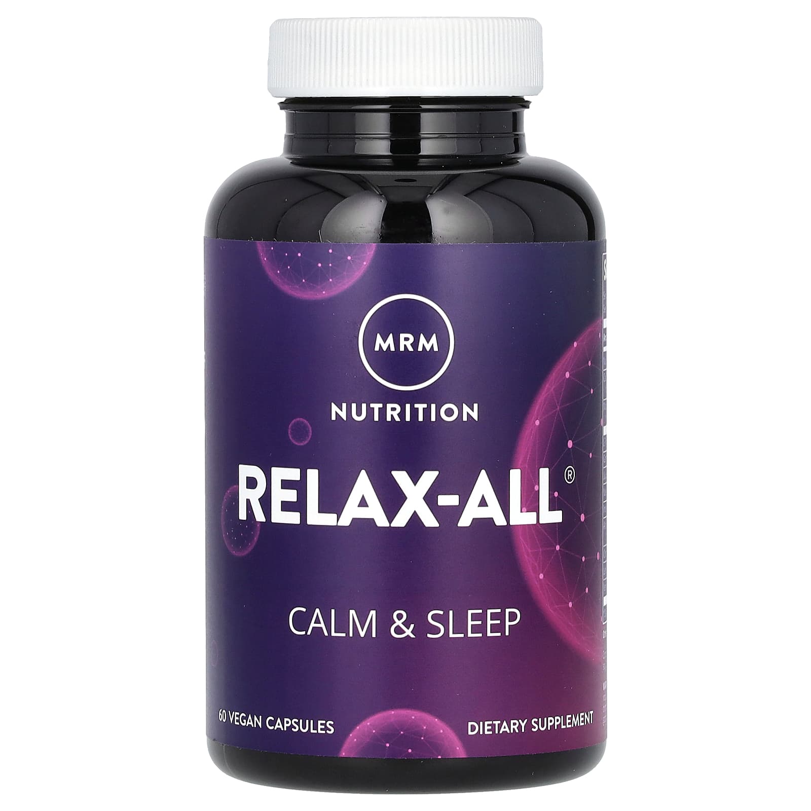 MRM Nutrition, Relax-All, Calm & Sleep, 60 Vegan Capsules - Image 1