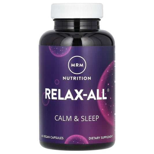 MRM Nutrition, Relax-All, Calm & Sleep, 60 Vegan Capsules - Image 1