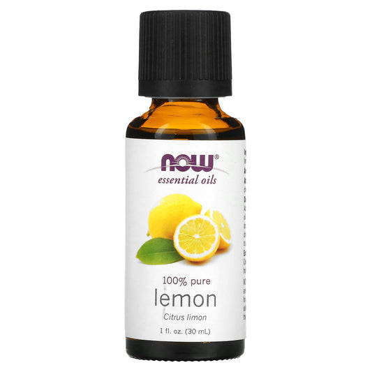 NOW Foods, Essential Oils, Lemon, 1 fl oz (30 ml) - Image 1
