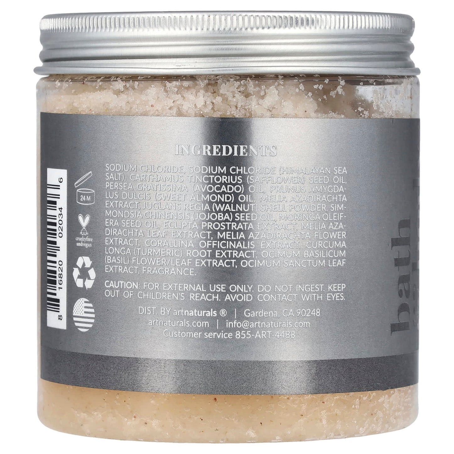 Himalayan Salt Body Scrub | Natural Exfoliant for Glow - Image 2