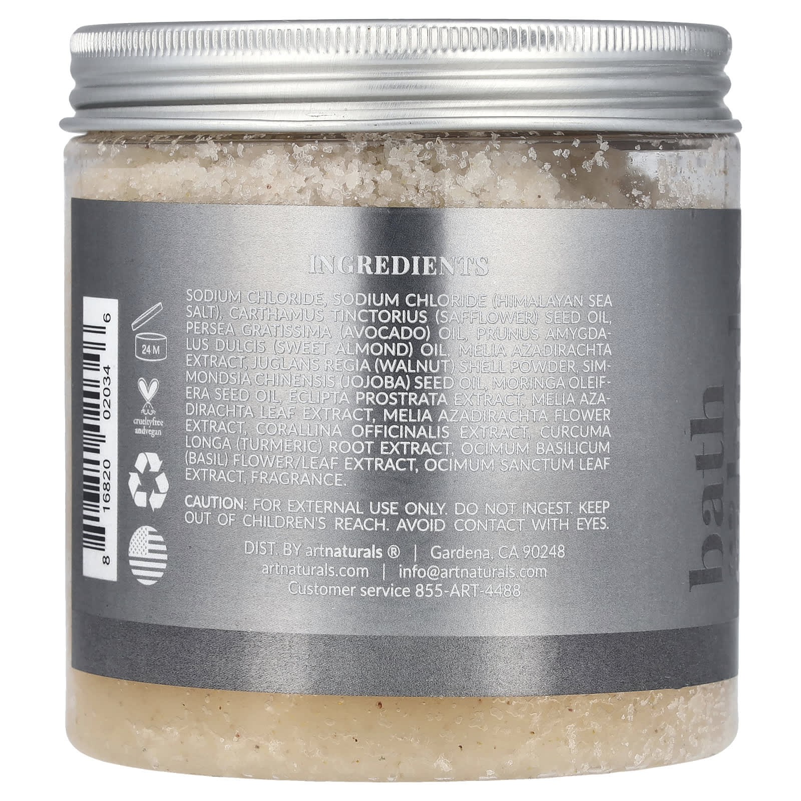 Himalayan Salt Body Scrub | Natural Exfoliant for Glow - Image 2
