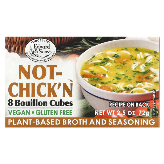 Vegan Bouillon Cubes by Edward & Sons - 8 Pack - Image 1