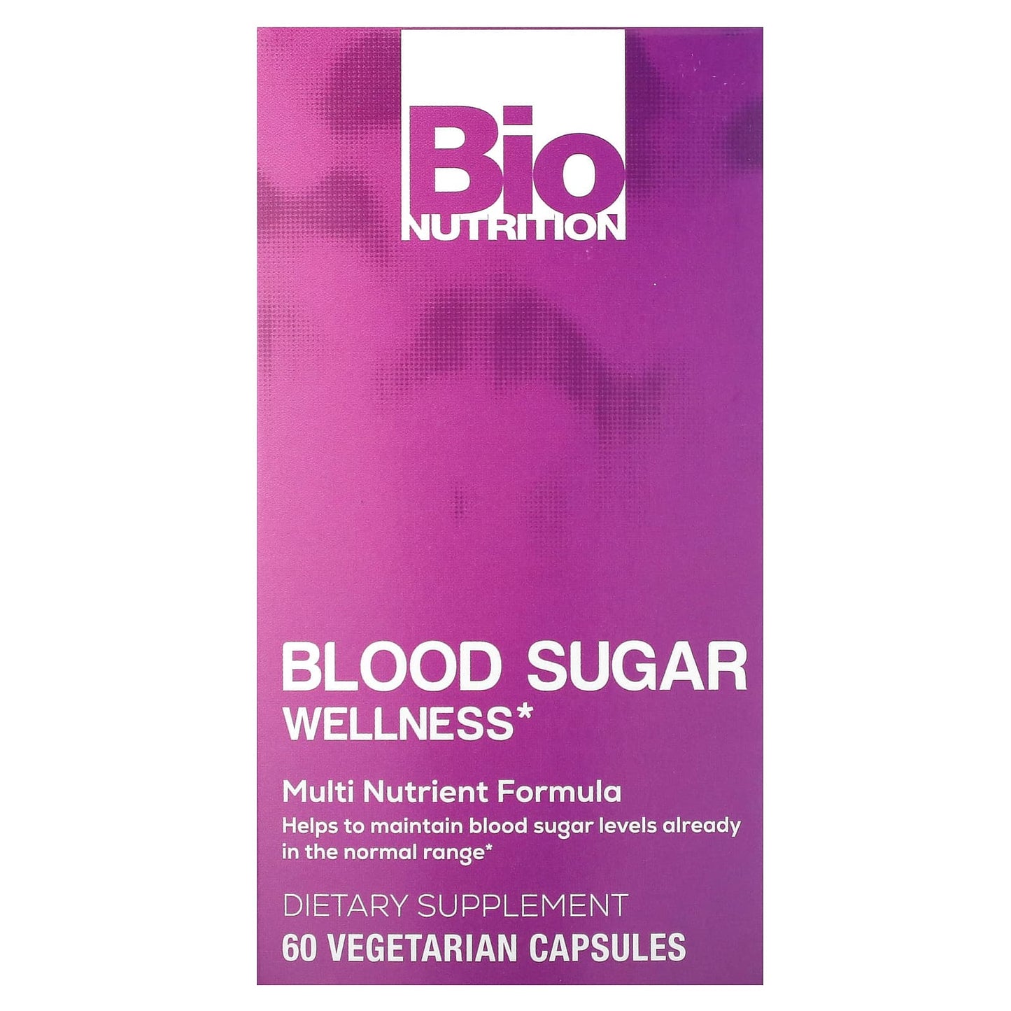 Maintain Healthy Blood Sugar Levels with Bio Nutrition's Blood Sugar Wellness Capsules - Image 1
