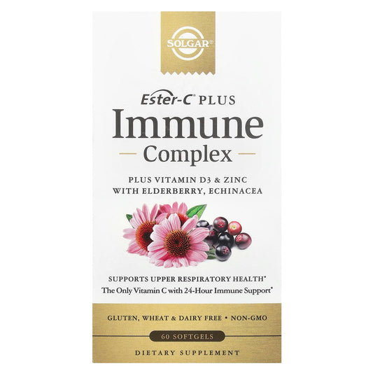 Solgar, Ester-C® Plus, Immune Complex, 60 Softgels - Image 1