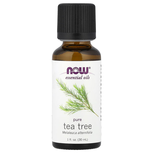 NOW Foods, Essential Oils, Tea Tree, 1 fl oz (30 ml) - Image 1