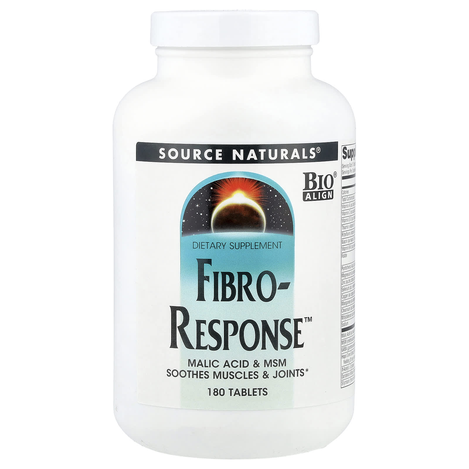 Source Naturals, Fibro-Response™, 180 Tablets - Image 1
