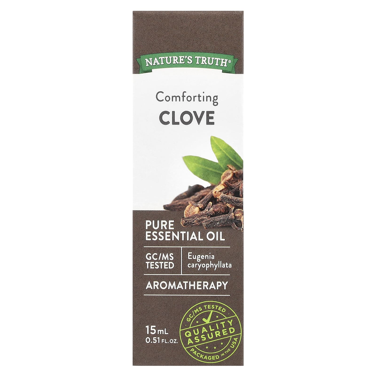 Nature's Truth, Pure Essential Oil, Comforting Clove, 0.51 fl oz (15 ml) - Image 2