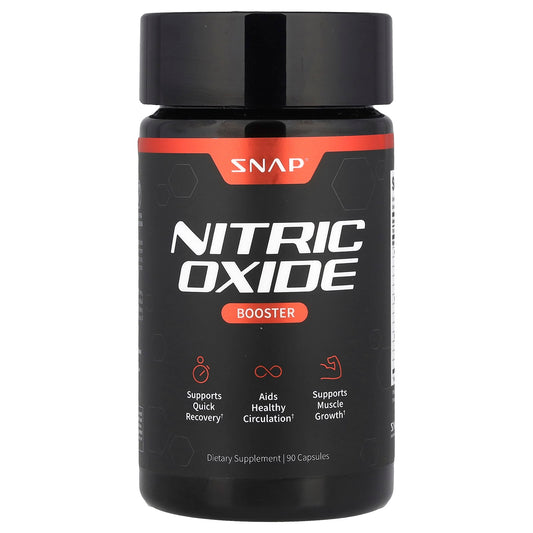 Snap Supplements, Nitric Oxide Booster, 90 Capsules - Image 1