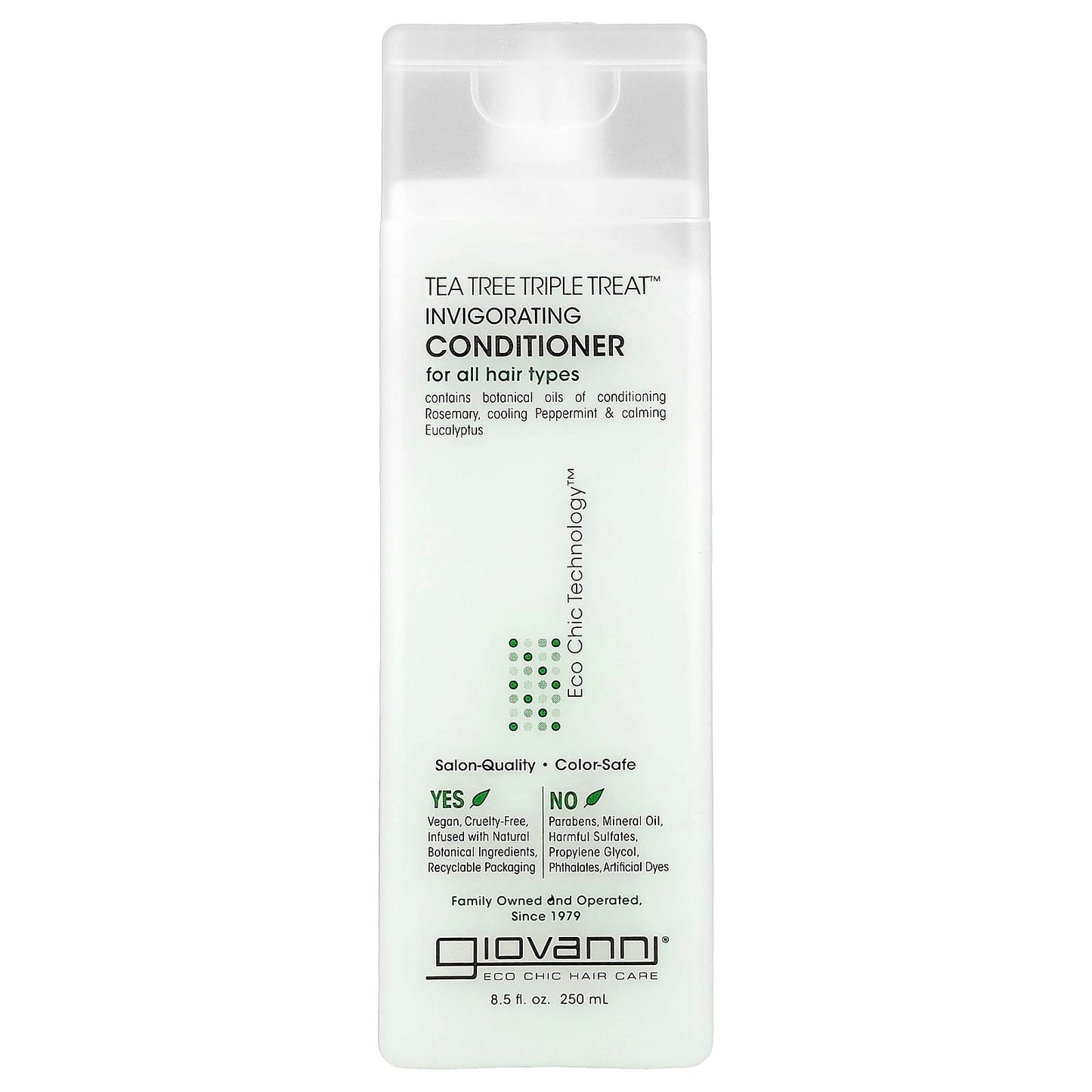 Invigorating Giovanni Tea Tree Triple Treat Conditioner for All Hair Types - Image 1