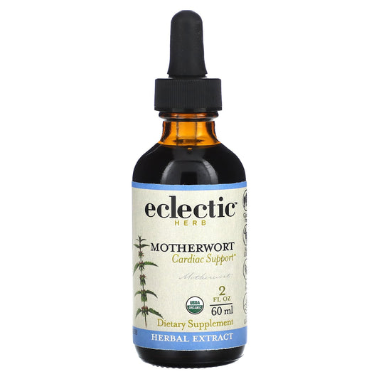 Organic Motherwort Extract Heart Health Support 500mg 2oz - Image 1