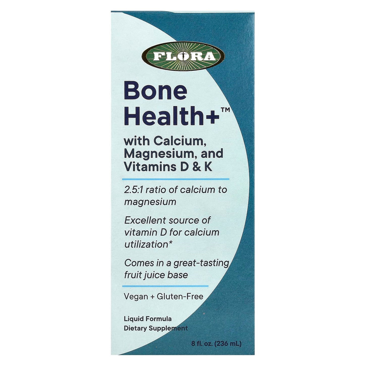Bone Health+ Liquid Formula by Flora for Stronger Bones - Image 1