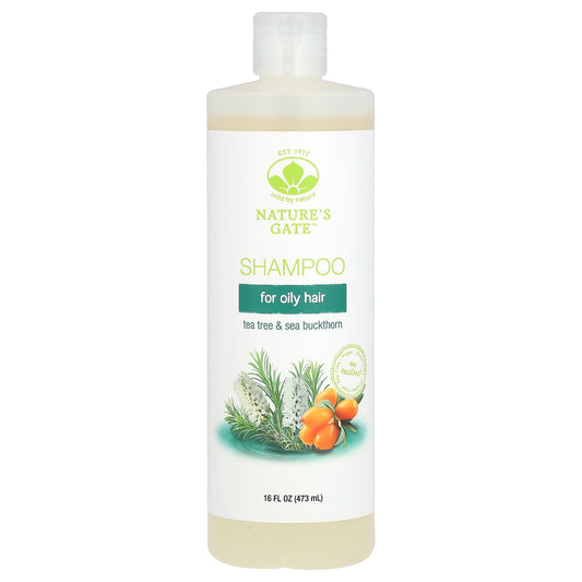Nature-Inspired Shampoo for Oily Hair | Tea Tree & Sea Buckthorn - Image 1