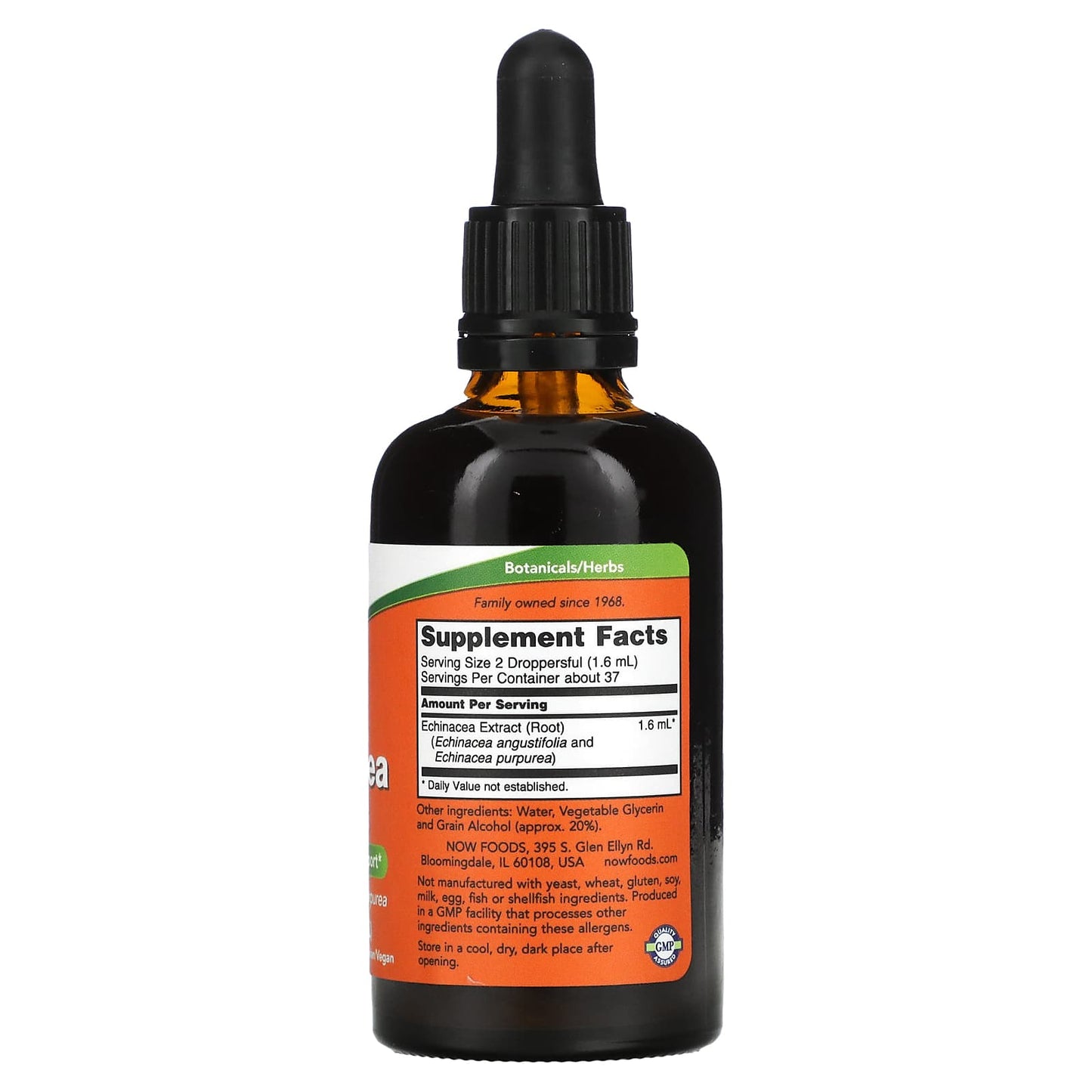 NOW Foods, Echinacea Extract, 2 fl oz (59 ml) - Image 2