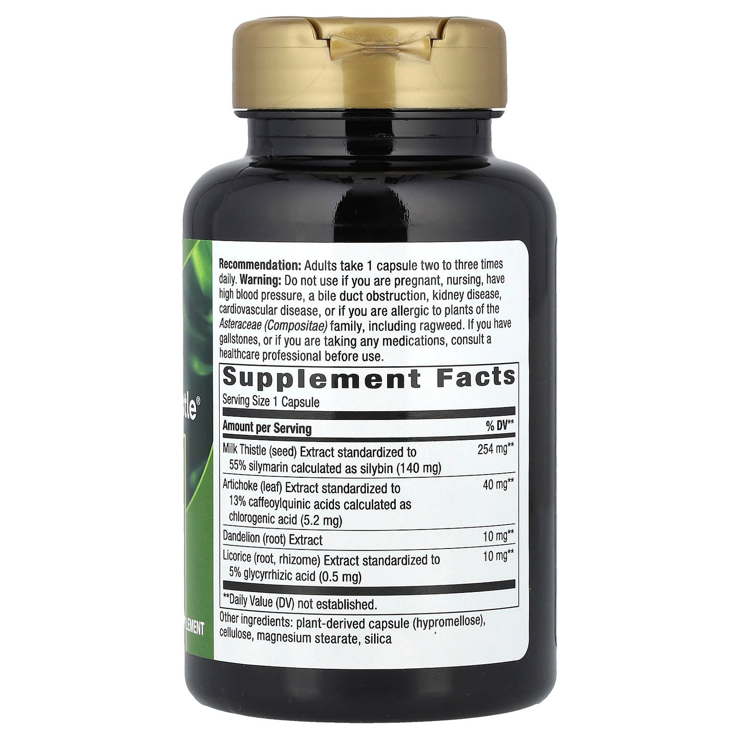 Nature's Way, Super Milk Thistle®, 120 Vegan Capsules - Image 2