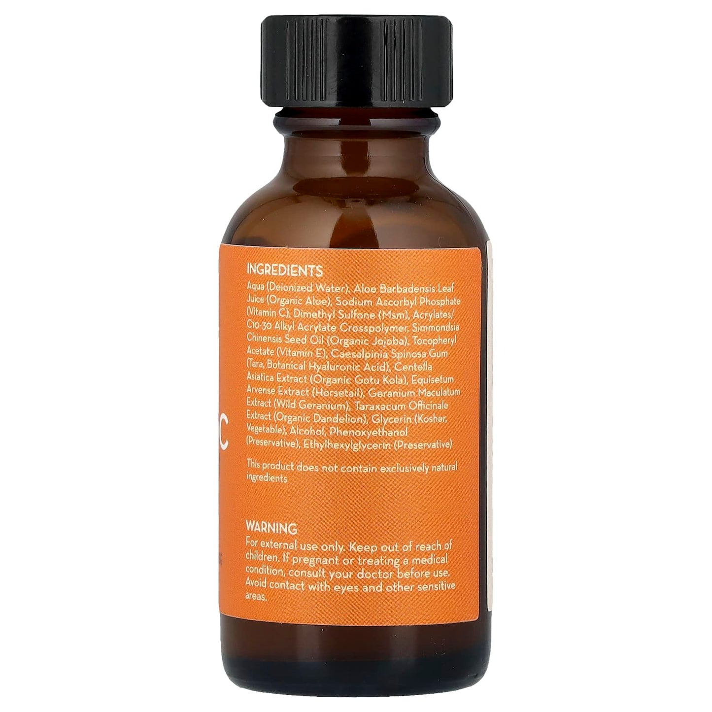 Pure Body Naturals, Brilliance C Face Serum, 1 fl oz (30 ml) - Image 2